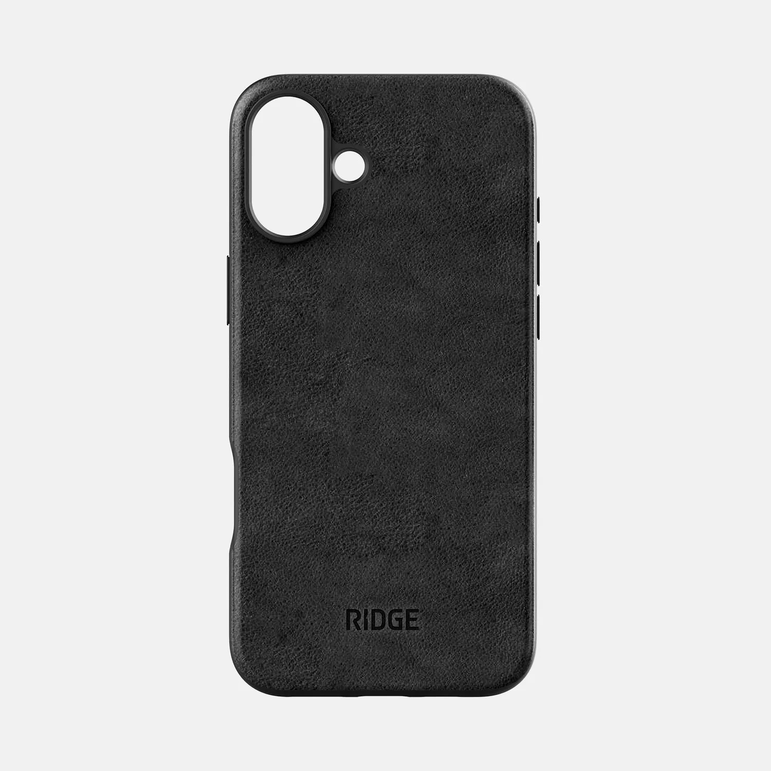 Everyday Phone Case - iPhone 16 Plus - Midnight Black Leather sold by The Ridge