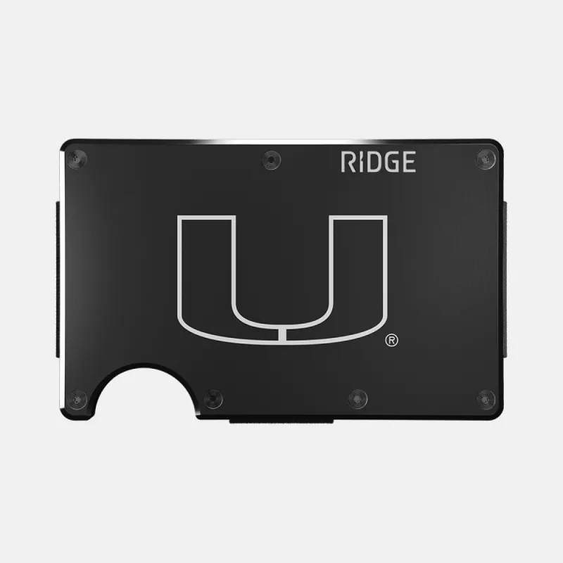 Ridge Wallet - Miami Hurricanes sold by The Ridge