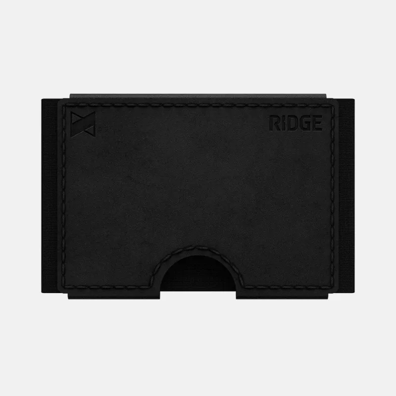 Ridge Biflex - MKBHD - Midnight Black Leather made by The Ridge