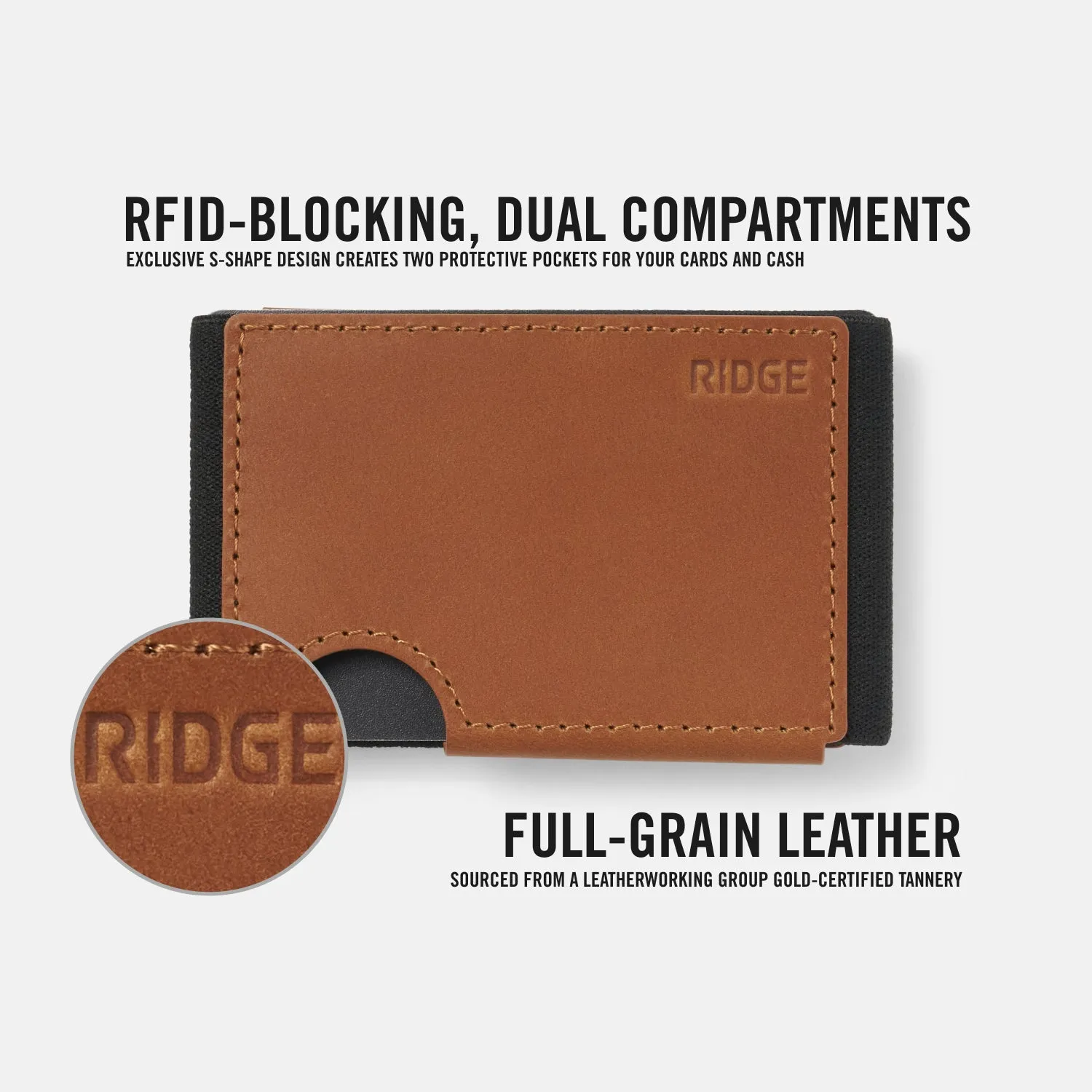 Daily Driver Kit - Biflex - Tobacco Brown Leather sold by The Ridge product image thumbnail 5