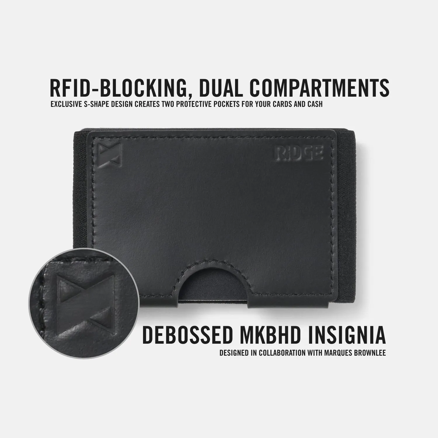Daily Driver Kit - Biflex - MKBHD - Midnight Black Leather sold by The Ridge product image thumbnail 5