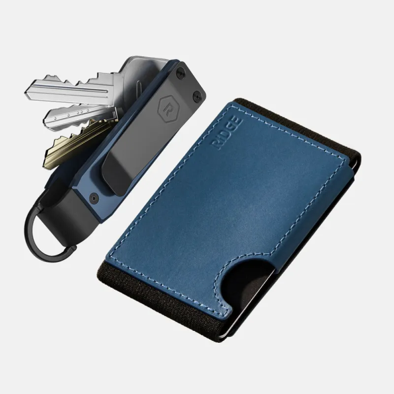 Daily Driver Kit - Biflex - Cobalt Blue Leather made by The Ridge