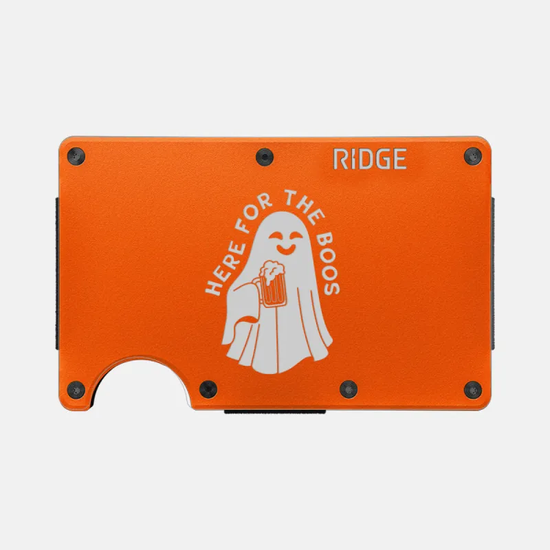 Ridge Wallet - Haunted Hops - Basecamp Orange made by The Ridge