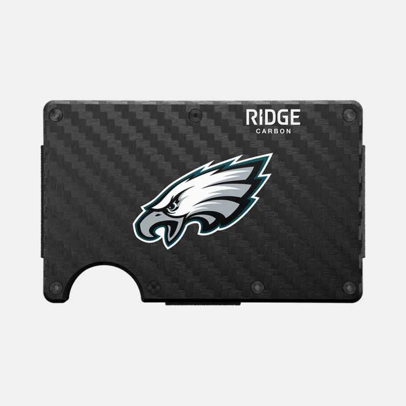 Ridge Wallet - Philadelphia Eagles - Carbon Fiber 3k sold by The Ridge