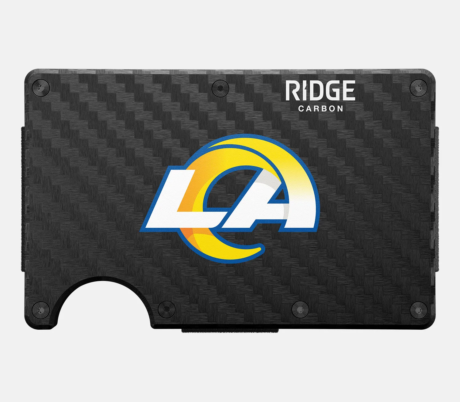 Ridge Wallet - Los Angeles Rams - Carbon Fiber 3k sold by The Ridge product image thumbnail 2