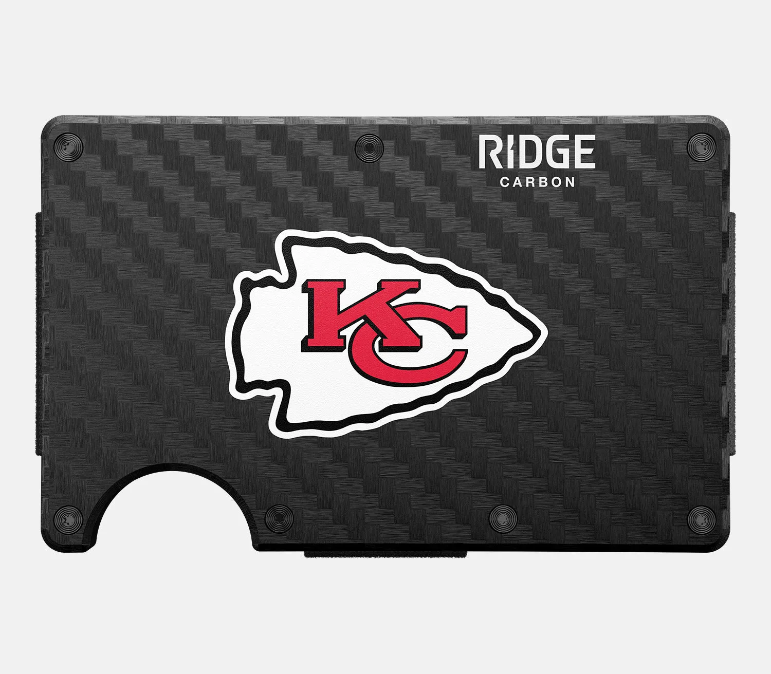 Ridge Wallet - Kansas City Chiefs - Carbon Fiber 3k sold by The Ridge product image thumbnail 2