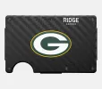 Ridge Wallet - Green Bay Packers - Carbon Fiber 3k sold by The Ridge