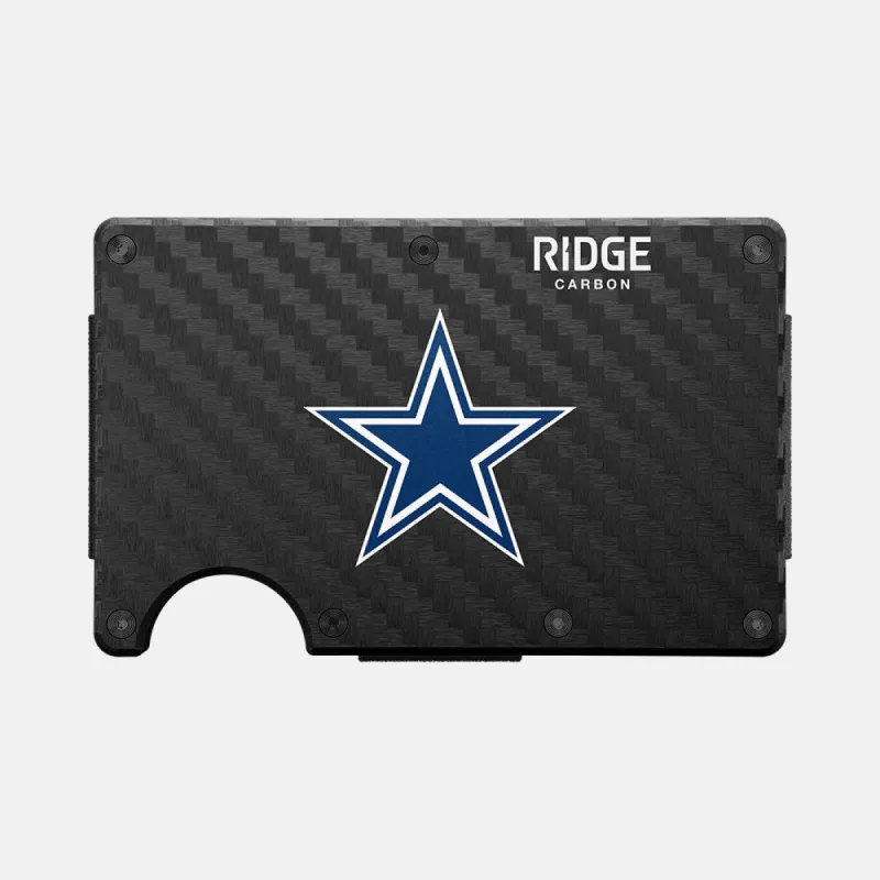 Ridge Wallet - Dallas Cowboys - Carbon Fiber 3k sold by The Ridge