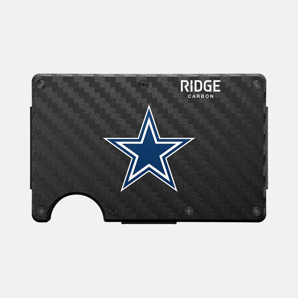 Ridge Wallet - Dallas Cowboys - Carbon Fiber 3k sold by The Ridge