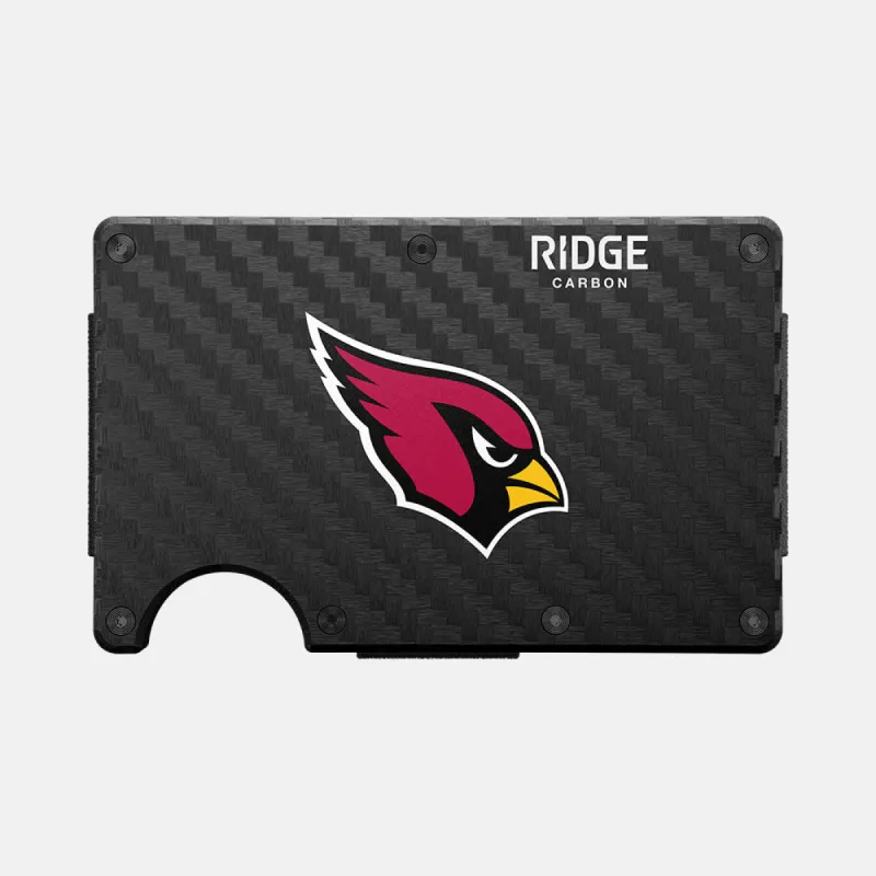 Ridge Wallet - Arizona Cardinals - Carbon Fiber 3k sold by The Ridge