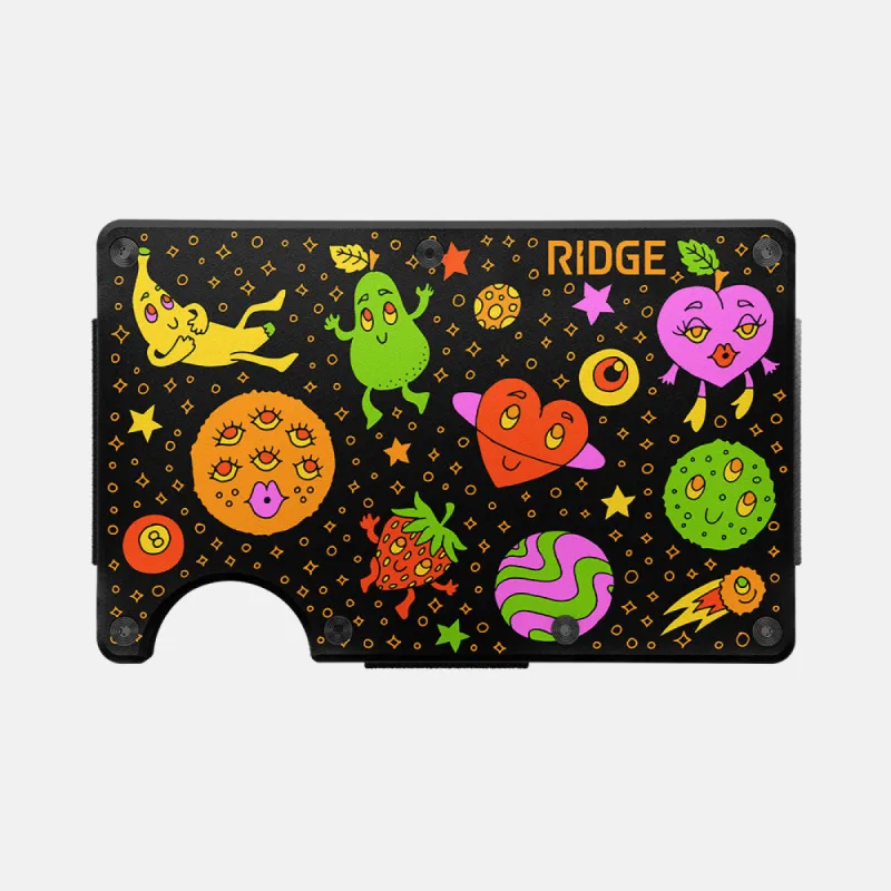 Ridge Wallet - Claire Morales - Space Fruit sold by The Ridge