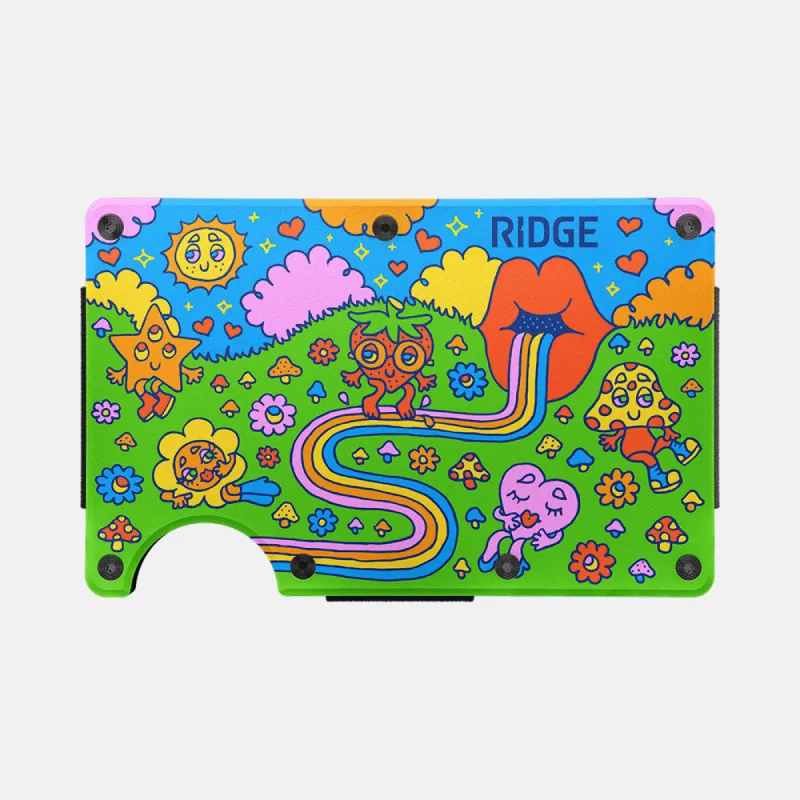 Ridge Wallet - Claire Morales - Happy Daze sold by The Ridge