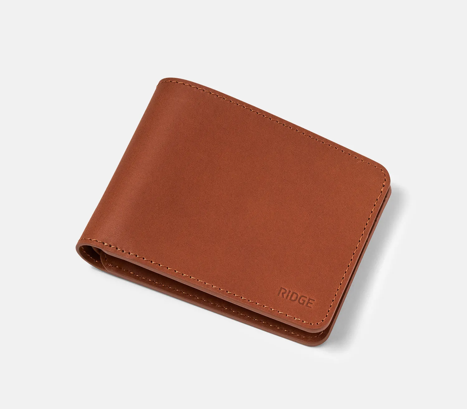 Ridge Billfold - Tobacco Brown Leather sold by The Ridge product image thumbnail 3