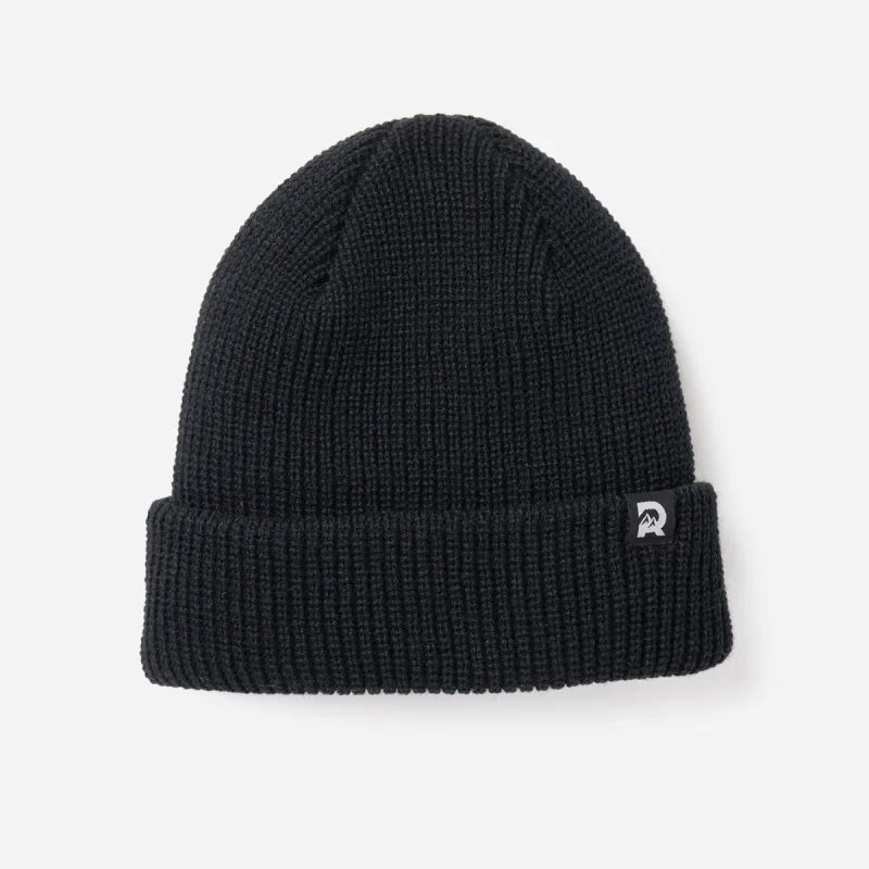 Ridge Classic Cuffed Beanie - Royal Black sold by The Ridge