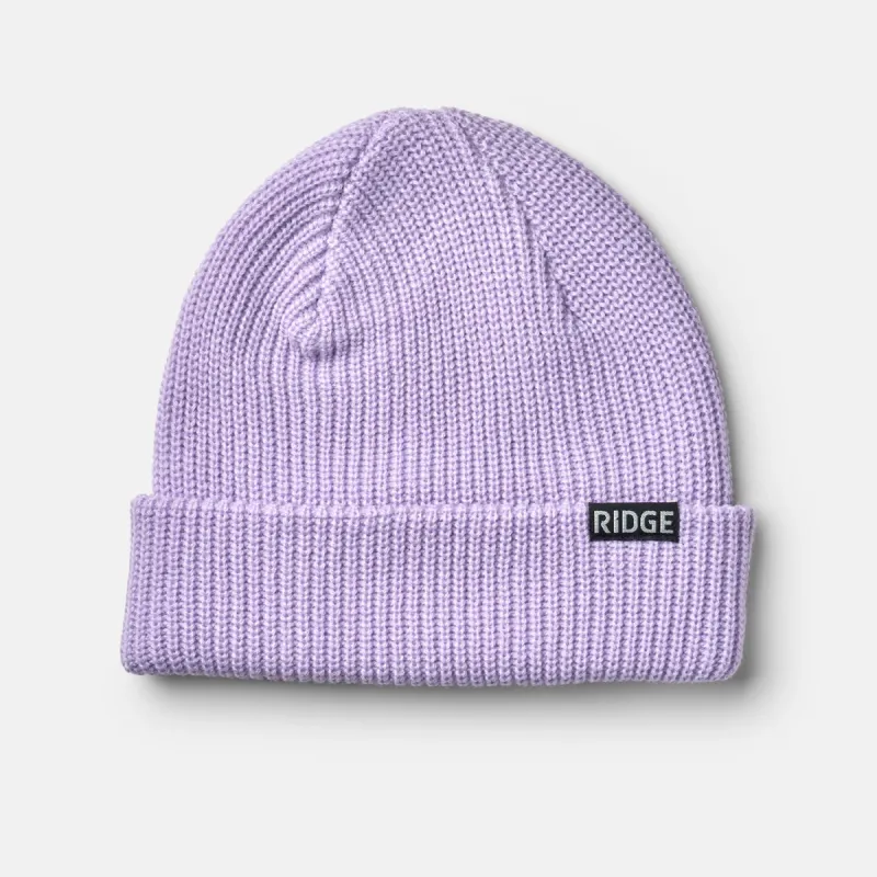 Ridge Classic Cuffed Beanie - Lavender sold by The Ridge