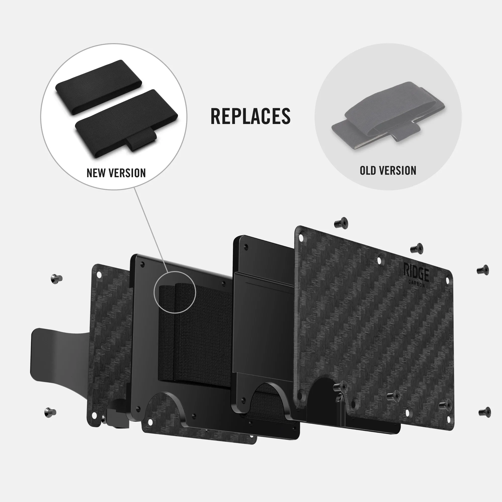 Replacement Elastic for Ridge Wallet - Black sold by The Ridge product image thumbnail 5