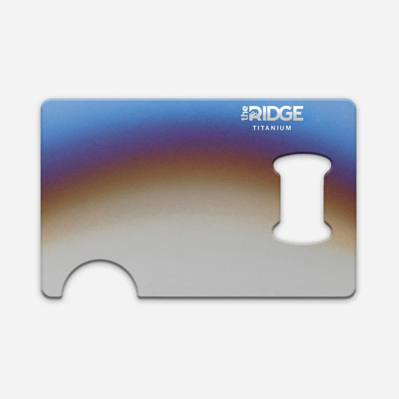 Ridge Bottle Opener - Burnt Titanium Bottle Opener sold by The Ridge