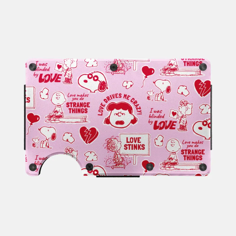 Ridge Wallet - Peanuts - Love Stinks made by The Ridge