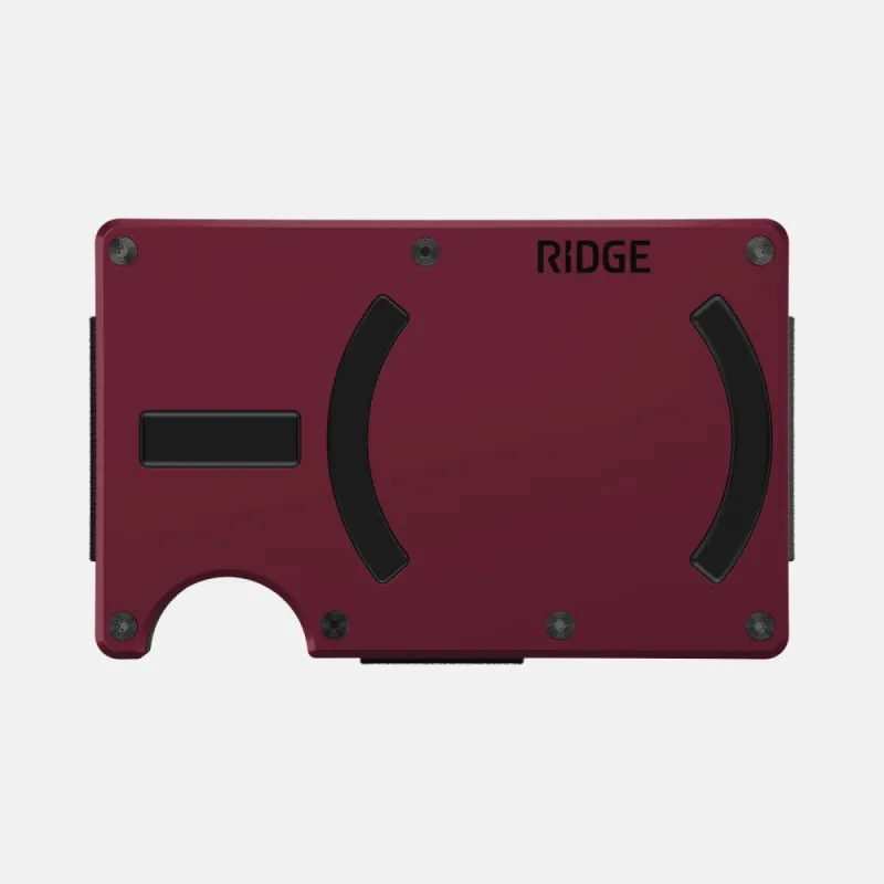 Ridge Wallet for MagSafe - Black Cherry sold by The Ridge