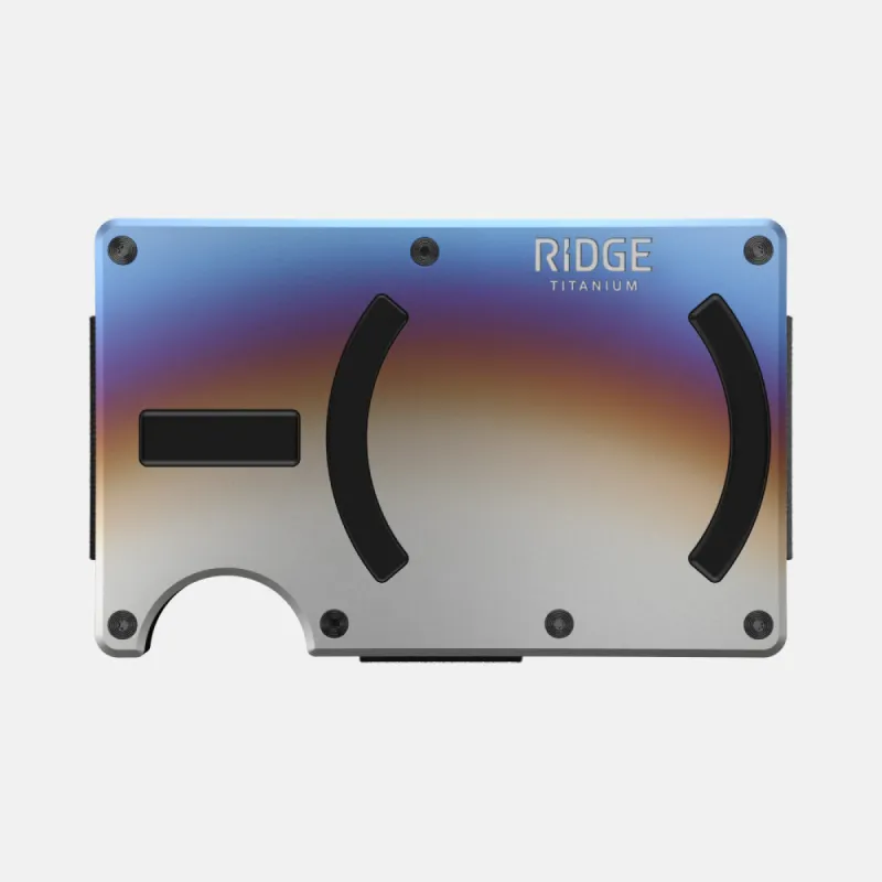 Ridge Wallet for MagSafe - Burnt Titanium sold by The Ridge