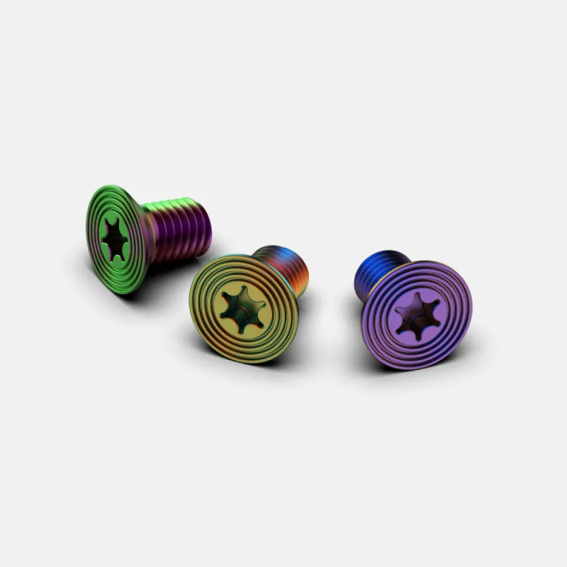 Screw Set - Iridescent Screws sold by The Ridge