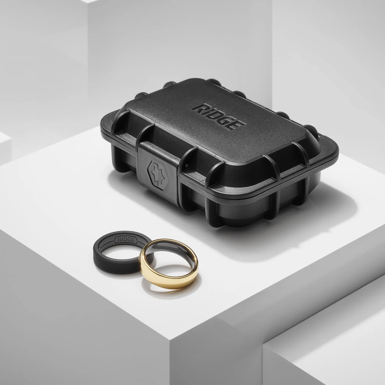 Ridge 6mm Rounded Ring Set - 24K Gold | Tantalum sold by The Ridge product image thumbnail 4