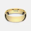 Ridge 6mm Rounded Ring Set - 24K Gold | Tantalum sold by The Ridge