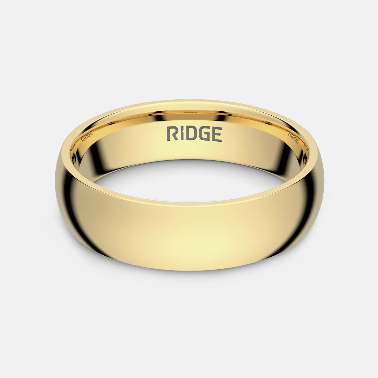 Ridge 6mm Rounded Ring Set - 24K Gold | Tantalum sold by The Ridge product image thumbnail 2