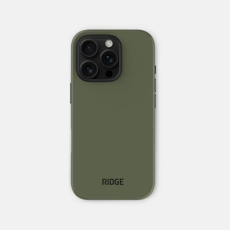 Everyday Phone Case - iPhone 16 Pro - Matte Olive sold by The Ridge