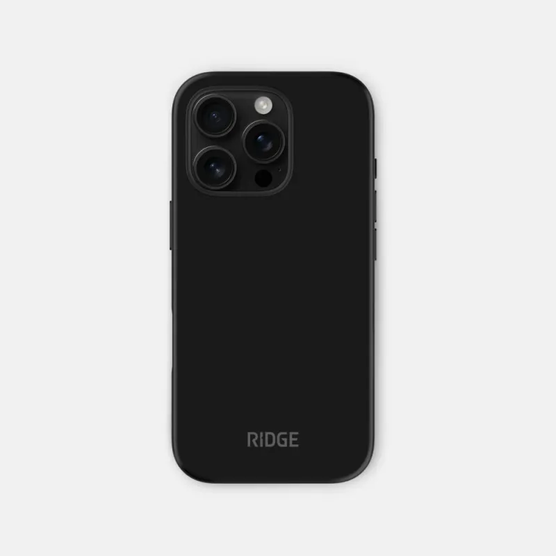 Everyday Phone Case - iPhone 16 Pro - Matte Black sold by The Ridge