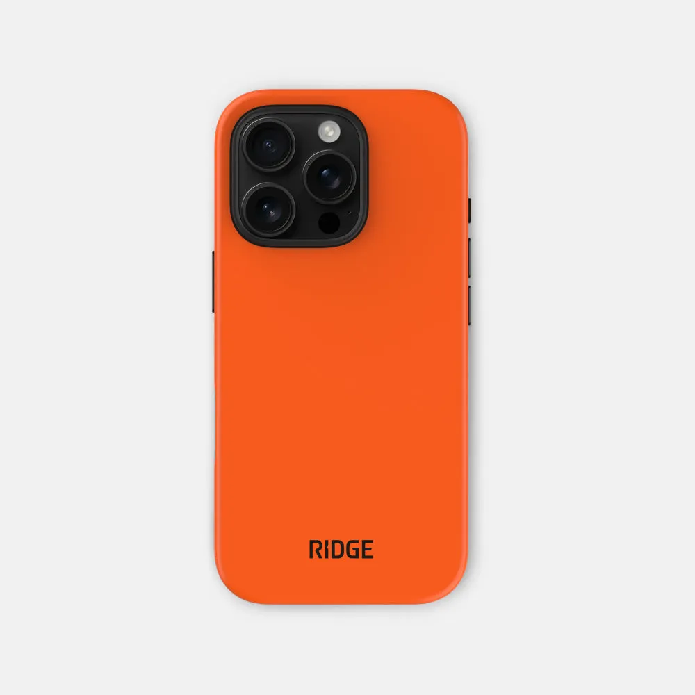 Ridge Phone Case - Basecamp Orange - iPhone 16 Pro sold by The Ridge
