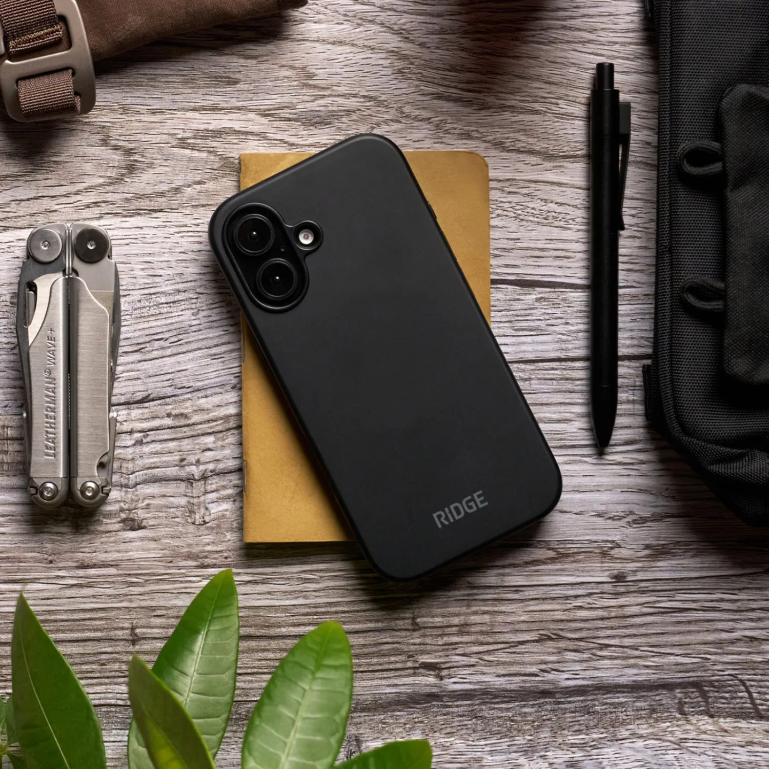 Ridge Phone Case - Matte Black - iPhone 16 Plus sold by The Ridge product image thumbnail 5