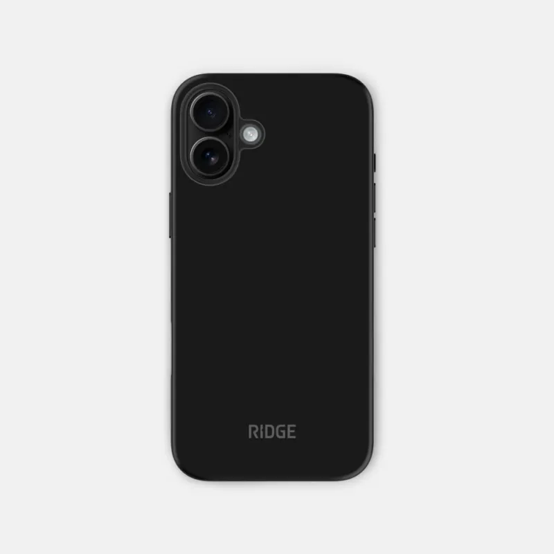 Everyday Phone Case - iPhone 16 Plus - Matte Black sold by The Ridge