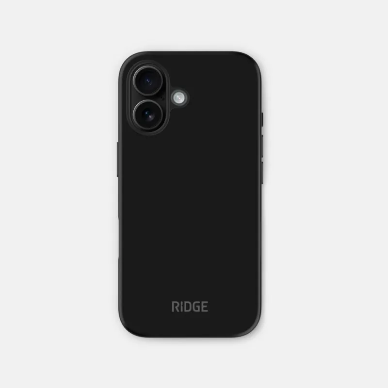 Everyday Phone Case - iPhone 16 - Matte Black sold by The Ridge