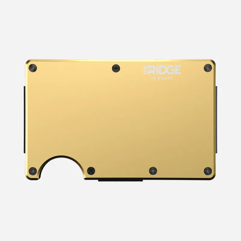 Ridge Wallet - 18K Gold sold by The Ridge