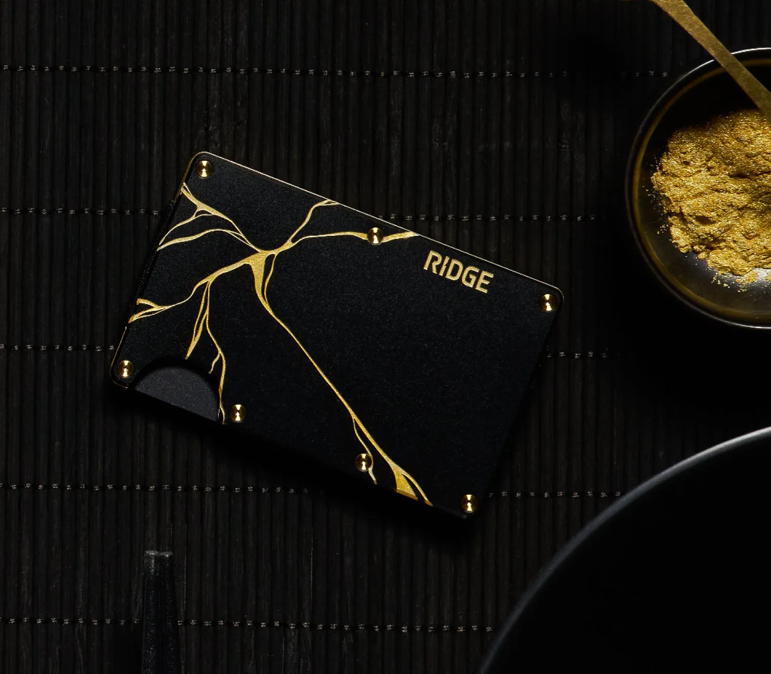 Ridge Wallet - Kintsugi - Black sold by The Ridge product image thumbnail 5