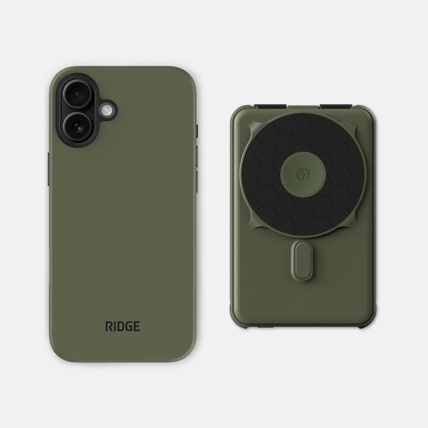 Everyday Charging Kit - iPhone 16 Plus - Matte Olive sold by The Ridge product image thumbnail 2