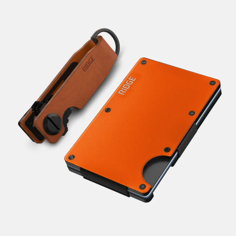 Daily Driver Kit - Basecamp Orange - Leather sold by The Ridge