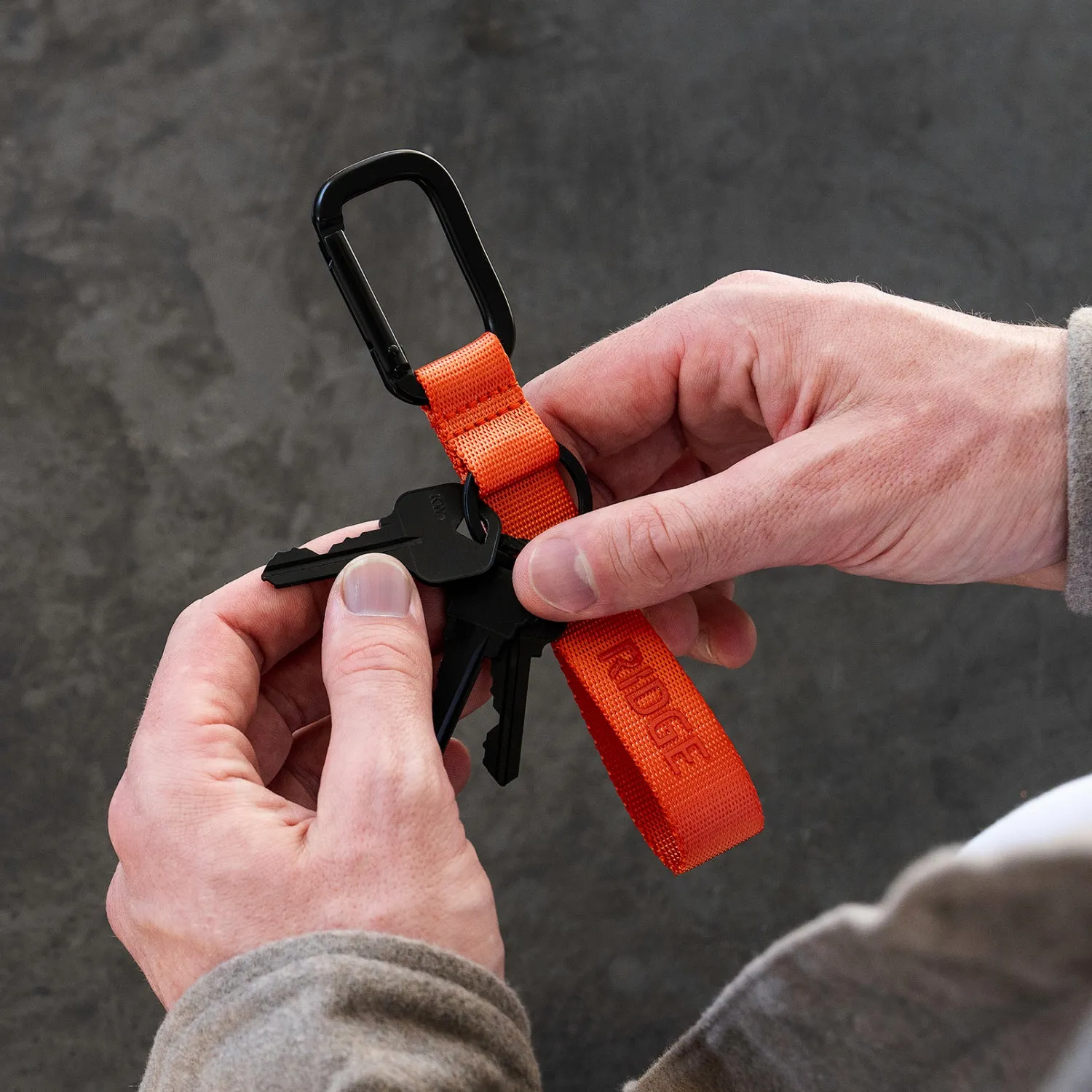 Everyday Keychain - Basecamp Orange sold by The Ridge product image thumbnail 5