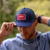 Ridge Mesh Trucker Snapback - Alpine Navy sold by The Ridge