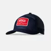 Ridge Mesh Trucker Snapback - Alpine Navy sold by The Ridge