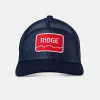 Ridge Mesh Trucker Snapback - Alpine Navy sold by The Ridge