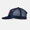 Ridge Mesh Trucker Snapback - Alpine Navy sold by The Ridge