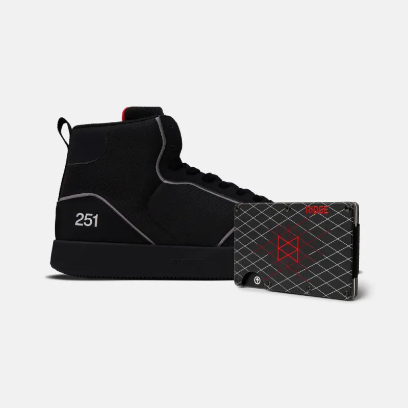 Atoms 251.1: Black + Ridge Wallet - MKBHD - Dark Mode sold by The Ridge