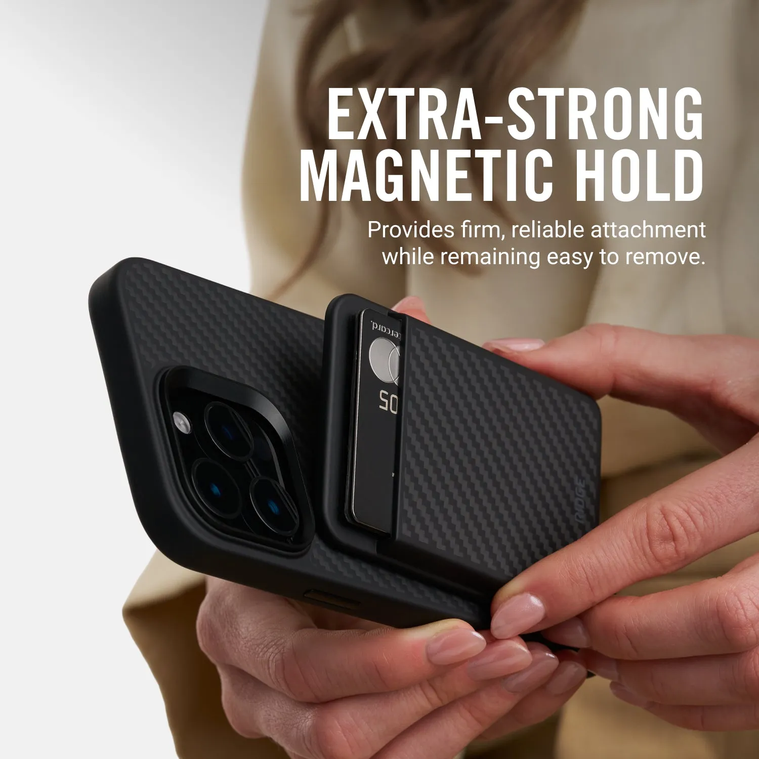 MagSafe Cardholder - Carbon Fiber 3K sold by The Ridge product image thumbnail 5