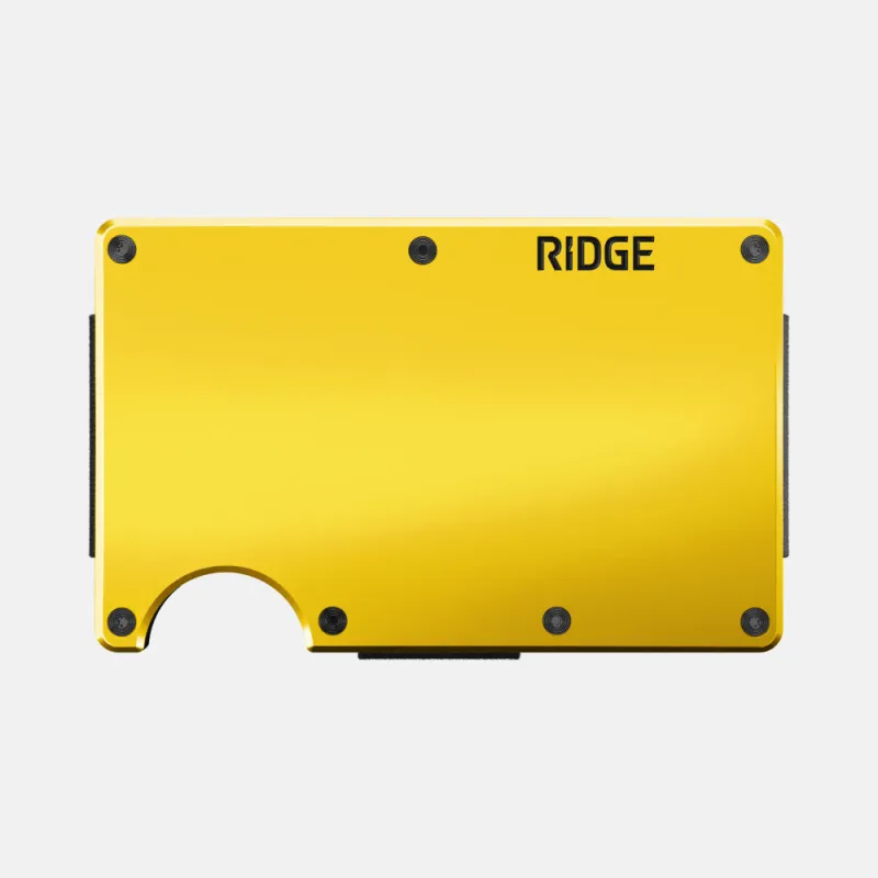 Ridge Wallet - Apex Yellow sold by The Ridge