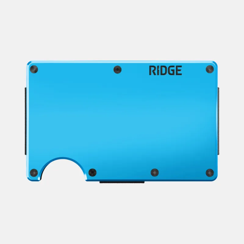 Ridge Wallet - Speedway Blue sold by The Ridge