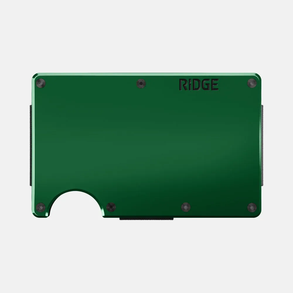 Ridge Wallet - British Racing Green sold by The Ridge