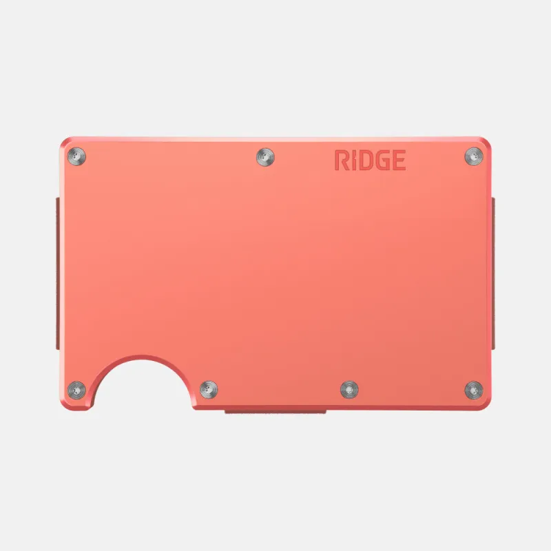 Ridge Wallet - Just Peachy sold by The Ridge