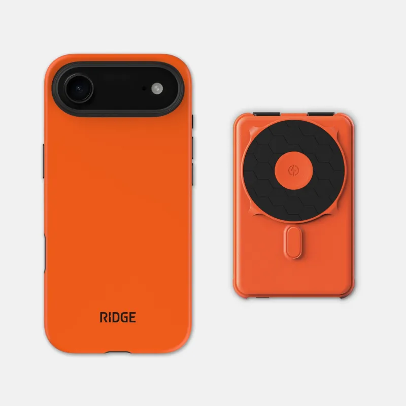 Everyday Charging Kit - iPhone 17 Air - Basecamp Orange sold by The Ridge